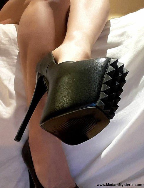 Those heels are just made to kick cherries. Imagine how they’d feel. The impact would be awesome