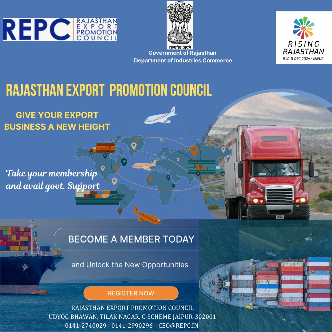 Rajasthan Export Promotion Council (REPC) tweet media