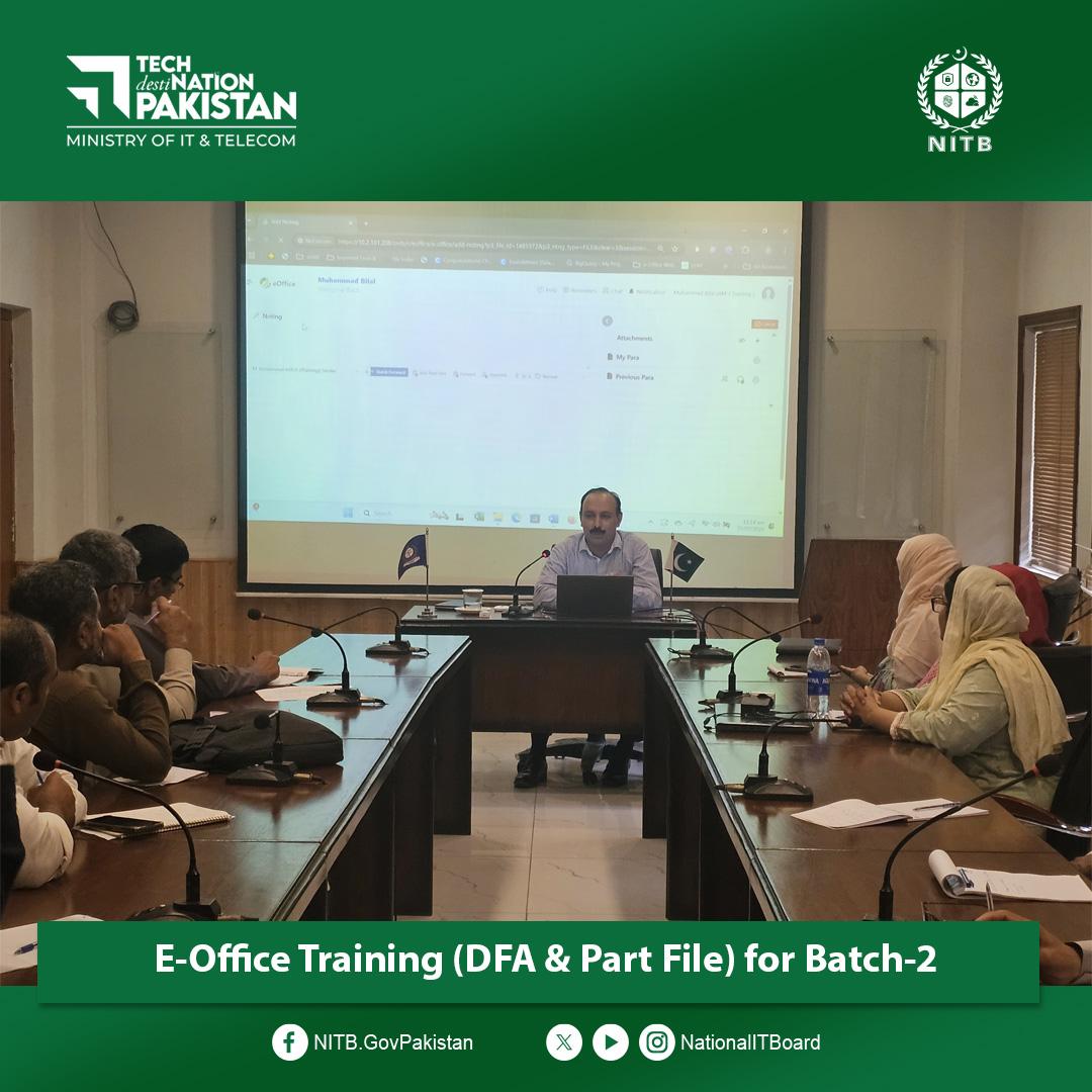 NationalITBoard's tweet image. Batch-2 e-Office training (DFA &amp;amp; Part File) successfully completed at DG Audit Petroleum &amp;amp; Natural Resources, Lahore! Boosting digital efficiency. 

#eOffice #DigitalGov #Lahore #Audit #Training @MOITT @NationalITBoard