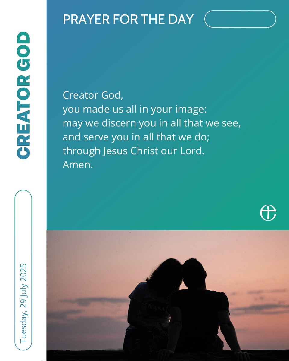 Join with us in prayer. 🙏

Today's prayer is available in plain text and audio formats at cofe.io/TodaysPrayer.