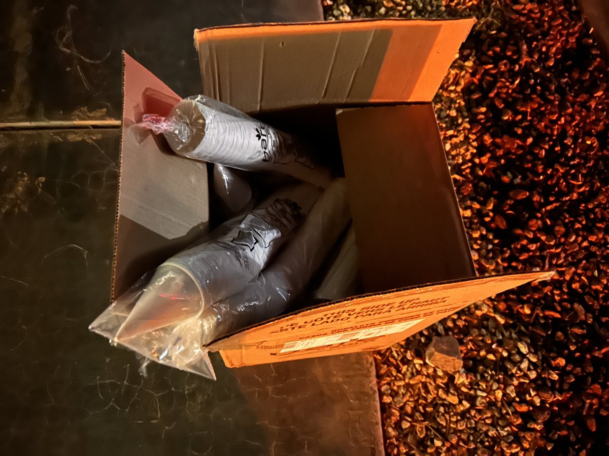 Tarp1969's tweet image. Traffic Alert Northbound Cook street just north of Country Club if your missing a box of snow cone cups i picked as much of them up out of the roadway and placed them on the sidewalk and out of the roadway most are intact but have lost a few…. #snowcone #traffic