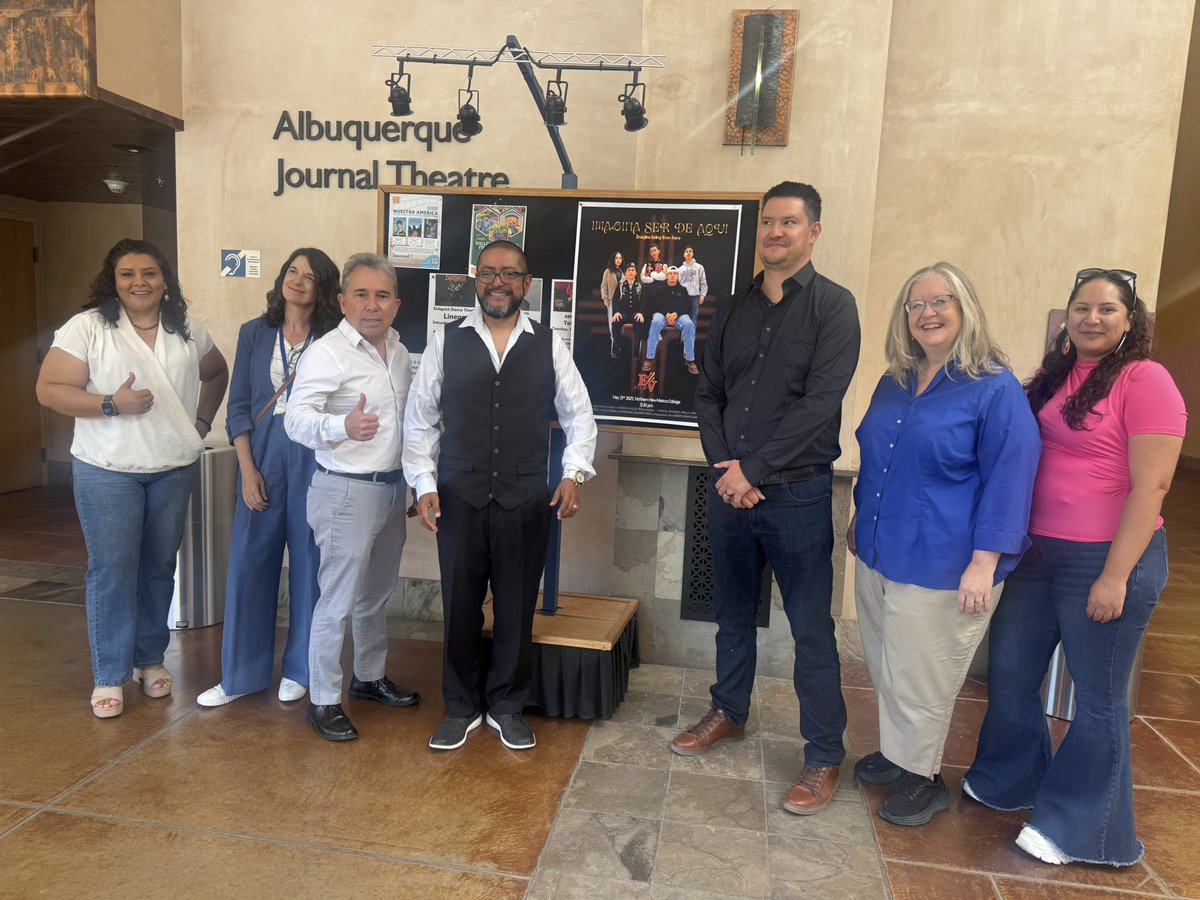 This weekend, we attended Imagina ser de aquí— a powerful student film uplifting youth voices from Española &amp; NM. As an educator, it reminded me how centering student stories brings meaning &amp; pride to learning. Shoutout to EVHS students &amp; teachers!