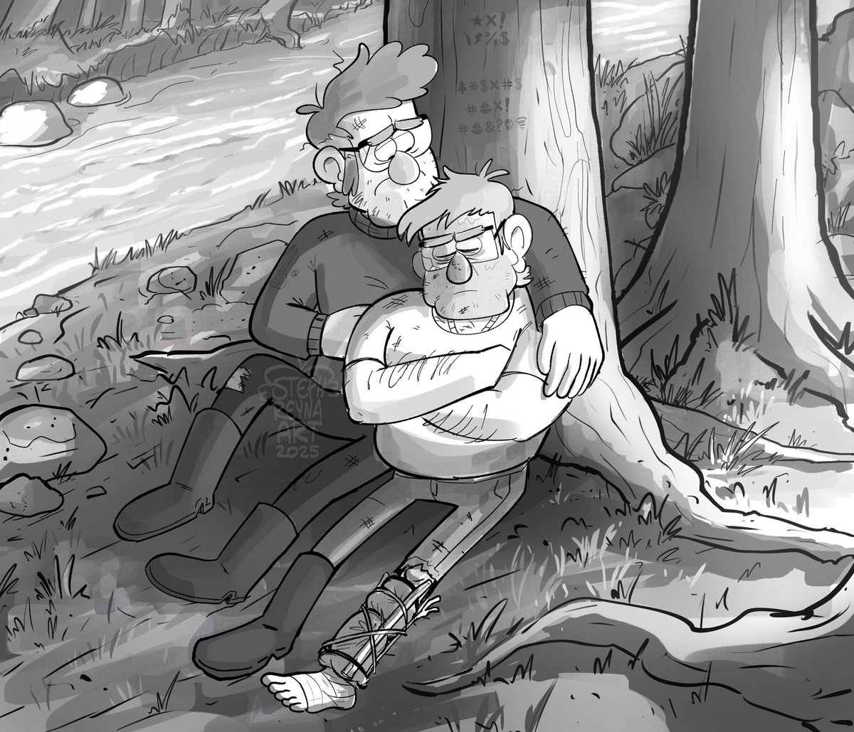 StephReynaArt's tweet image. A Hero’s Brother

#GravityFalls #stanleypines #stanfordpines