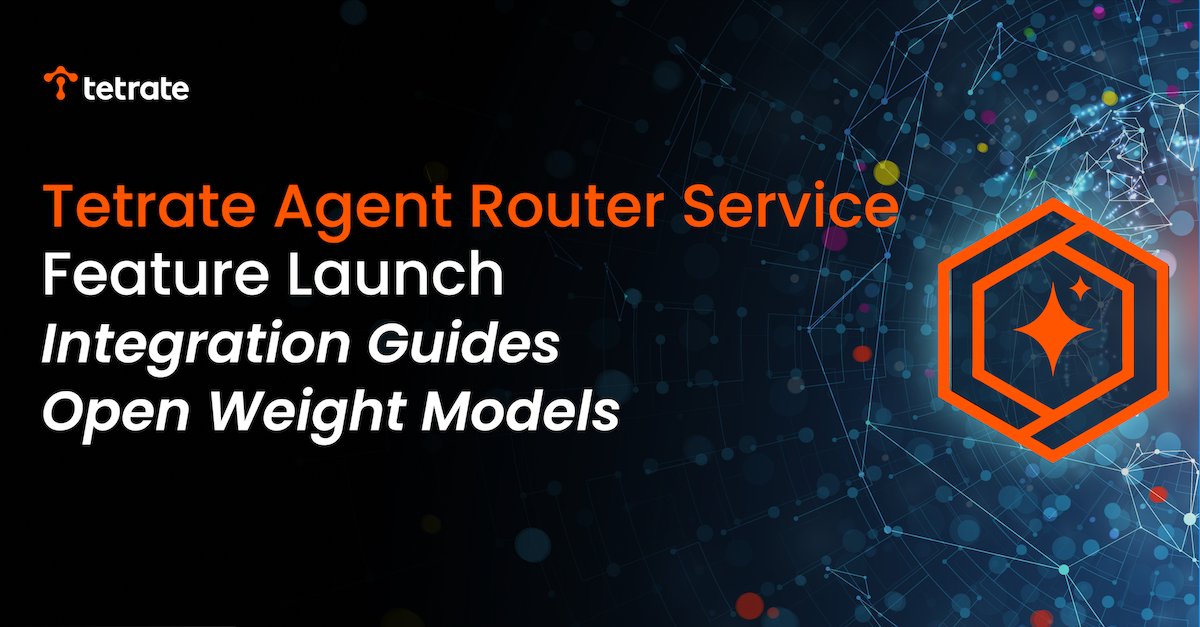 Tetrateio's tweet image. 🚀 This week’s @Tetrate Agent Router Service update is live! It now includes in-app integration guides and support for Grok, Groq & DeepInfra models. You're now able to easily access xAI and open-weight models.
Learn more: tetr8.io/45qMP32
#AI #AIGateway #DeveloperTools