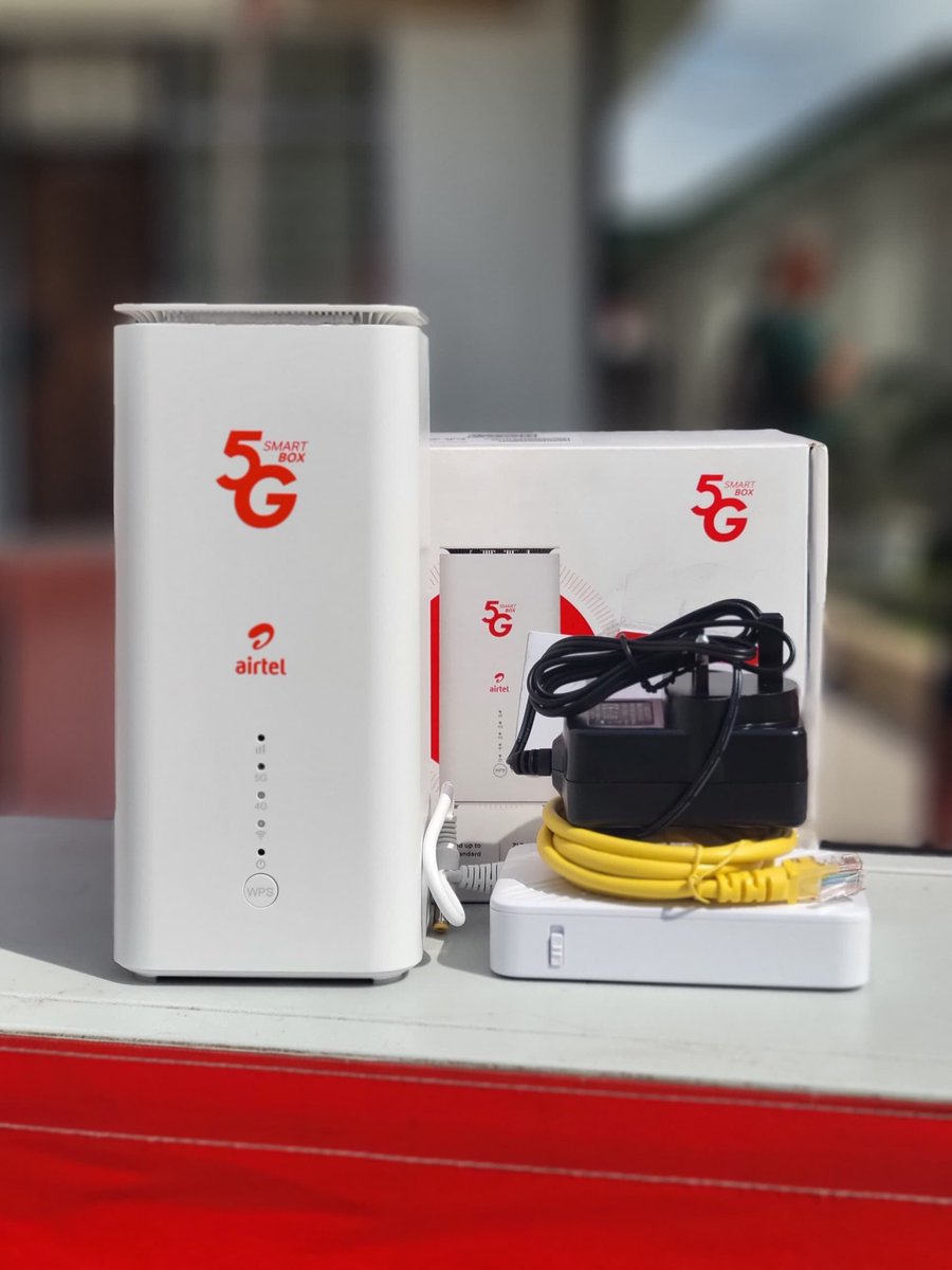 Naomba retweets hapa wakuu

🚨 HABARI NJEMA! 🚨

🌟 AIRTEL 5G ROUTER 🌟

✅ Kasi Bila Mipaka – Furahia intaneti yenye kasi popote ulipo!
✅ Bando la Bila Kikomo – Tumia bila hofu ya kumaliza kifurushi.
✅ Unganisha hadi vifaa 64 kwa familia yako au ofisi kwa ufanisi zaidi.