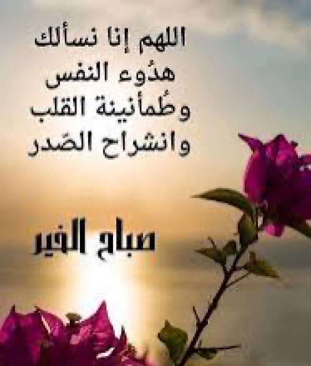 #صباح_الخيرᅠ 

والصبح إذا تنفس 
وبك أصبحنا يارب عليك مُتوكلين ، 
فاللهم قدراً جميلاً وخيراً يتبعه الرضا. 

#صباح_الخيرᅠاات والمسراات 🌸🌸
.