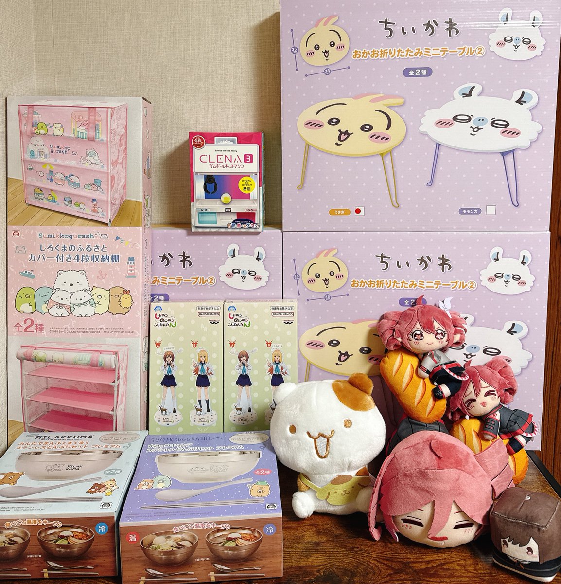 pom_camp's tweet image. 最近お迎えしたものたち〜〜！！！( *&amp;gt;ω&amp;lt;*)/
ボカロ多めです✨✨
ウラヤハボウズ...たくさん集めてダッシュボードに飾りたい....(´･ω･`)全然足りぬ.....