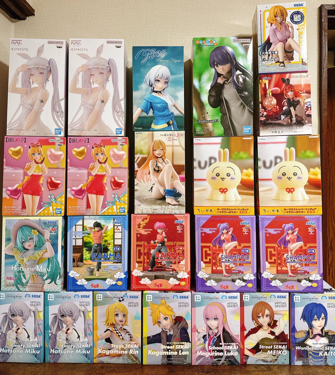 pom_camp's tweet image. 最近お迎えしたものたち〜〜！！！( *&amp;gt;ω&amp;lt;*)/
ボカロ多めです✨✨
ウラヤハボウズ...たくさん集めてダッシュボードに飾りたい....(´･ω･`)全然足りぬ.....