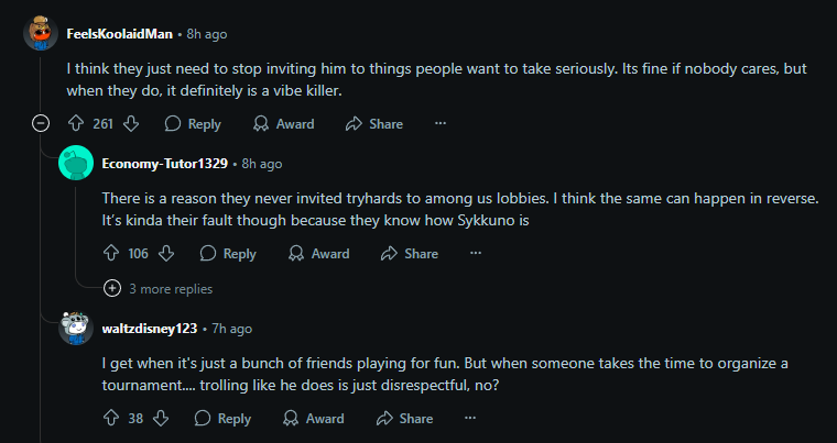 wistfulsapling's tweet photo. Sykkuno used to farm clips now he farms hate threads. Says he's not intentionally inting his streams but is out of touch with his fanbase theyre turning on him and its affecting friends that play with him because people would rather turn off the steam than watch a Sykkuno lobby https://t.co/tjSsbijOun