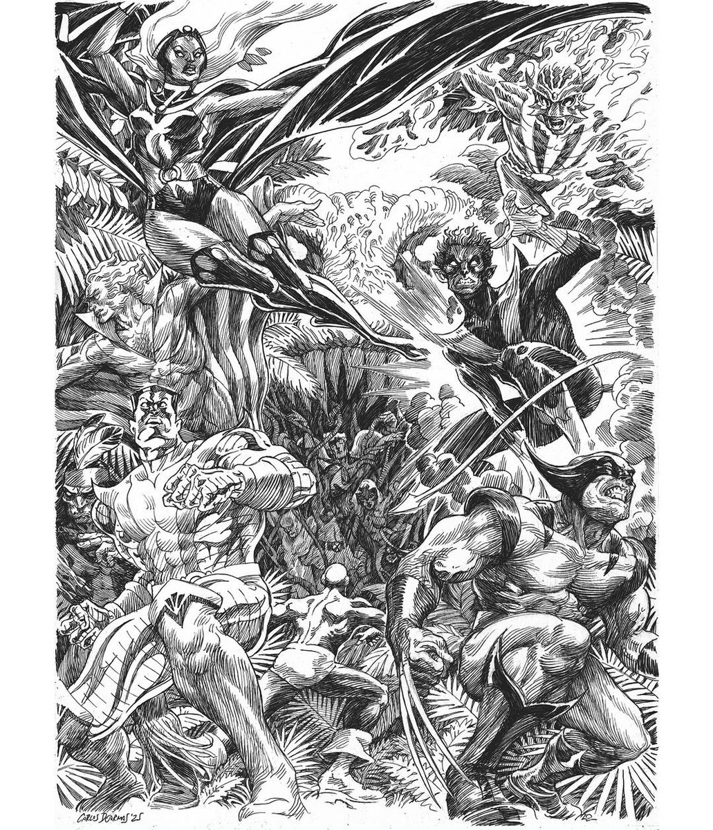 Art by Carlos Dearmas #xmen