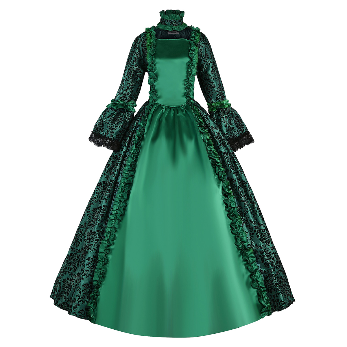 VictorianGown's tweet photo. 18th Century Floral Pattern Brocade Victorian Vampire Dress Masquerade Ball Themed Christmas/Halloween Halloween Costume 
https://t.co/shZDcGwuSM
#18thcenturyfashion #18thcneturydress #victoriandress #victorianfashion #victorianballgown #halloweencostume #Halloween #Christmas https://t.co/Uy12gbMayQ