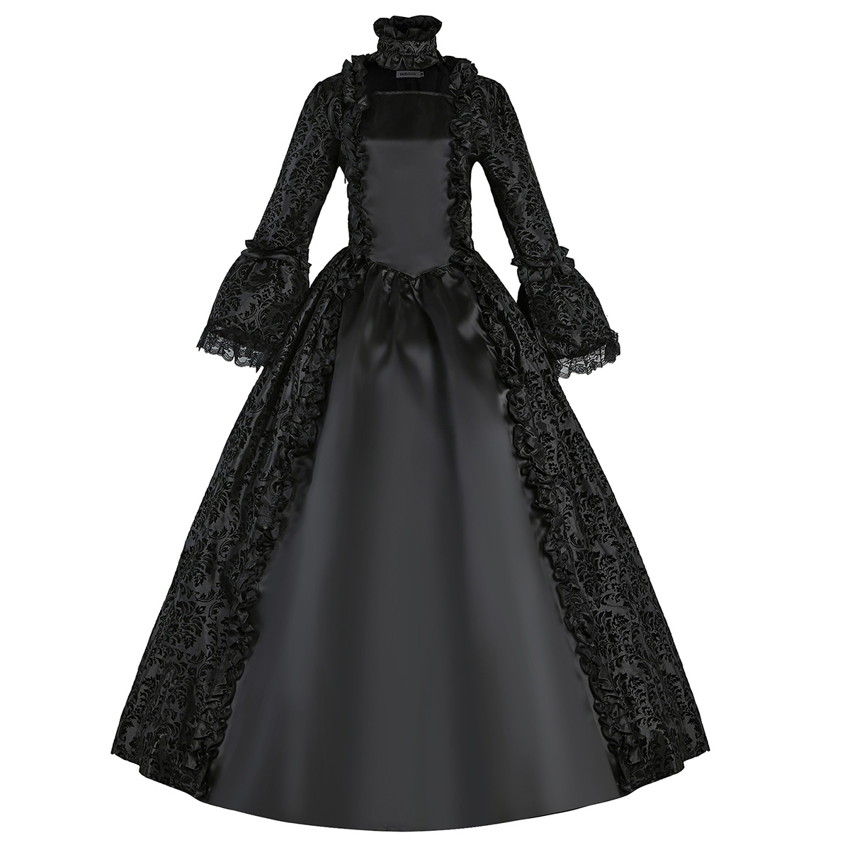 VictorianGown's tweet photo. 18th Century Floral Pattern Brocade Victorian Vampire Dress Masquerade Ball Themed Christmas/Halloween Halloween Costume 
https://t.co/shZDcGwuSM
#18thcenturyfashion #18thcneturydress #victoriandress #victorianfashion #victorianballgown #halloweencostume #Halloween #Christmas https://t.co/Uy12gbMayQ