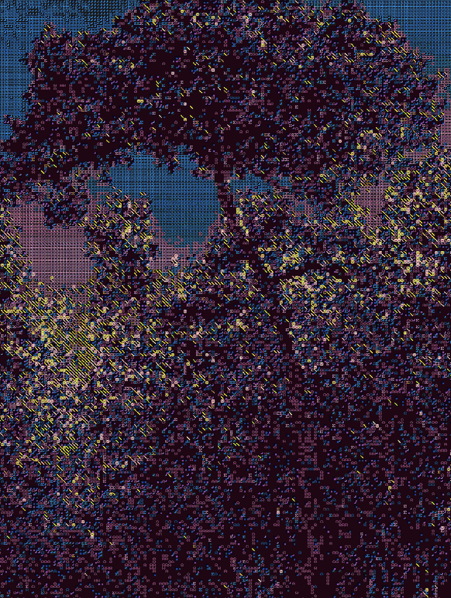 Tone-mapping / ASCIIfying (is that a word🤔) some holiday photos