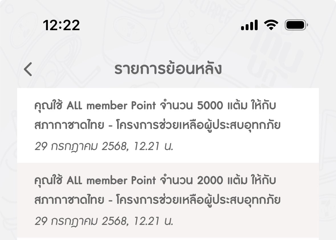 ใครมีคะแนน all member เยอะๆ ใช้คะแนนทำบุญช่วยผู้ประสบภัยน้ำท่วมกันค่ะ 🥺

#น้ําท่วม68