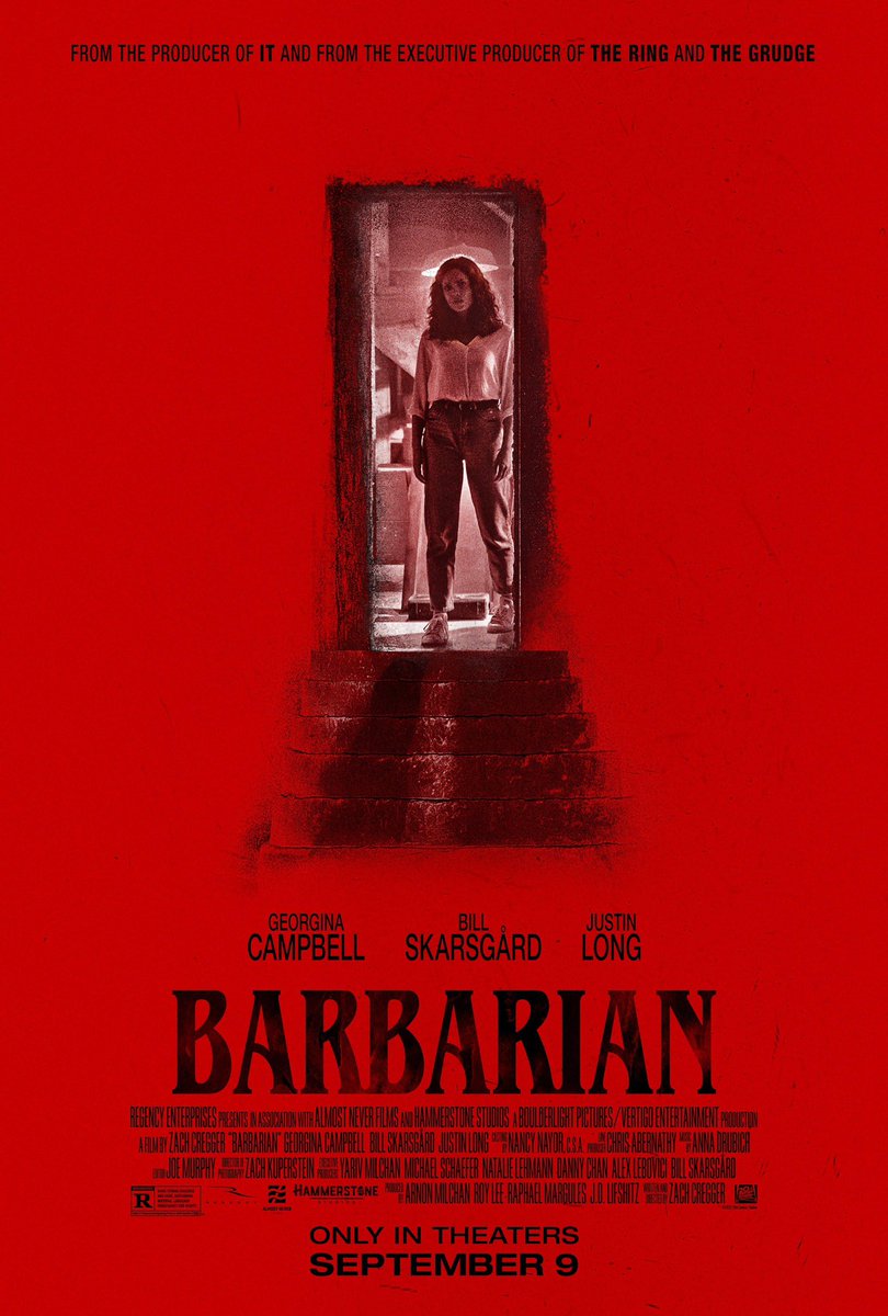 Bbeni1997's tweet photo. Barbár
Újrázva és jobban tetszett, mint anno, amikor megjelent. Nagyon para, izgalmas, brutális, merész és váratlan film, ami jól adagolja a feszültséget, szépen játszik a normákkal és piszok jól van megrendezve. Kiváló alkotás. https://t.co/G3AeosuDa3