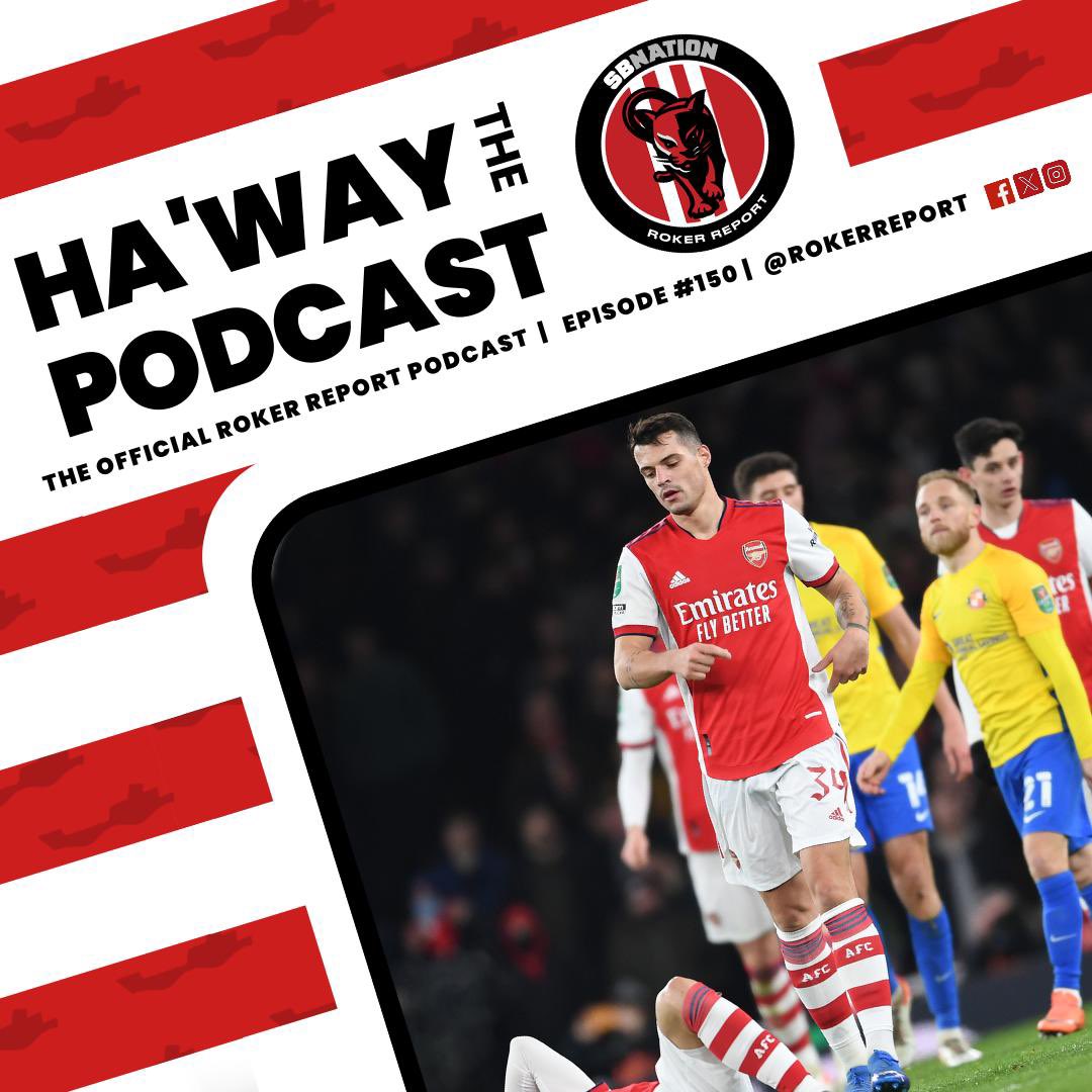 RokerReport's tweet photo. 𝗛𝗔𝗪𝗔𝗬 𝗧𝗛𝗘 𝗣𝗢𝗗𝗖𝗔𝗦𝗧 | 𝗖𝗛𝗜𝗧-𝗖𝗛𝗔𝗧

Chatting about the Hull game tonight, pre-season so far, Xhaka, and realistic expectations for Sunderland’s season!

APPLE: https://t.co/uDLBI7HX3k
SPOTIFY: https://t.co/fksSlNMR3f

https://t.co/MrScfojZL0 | #SAFC ❤️🤍 https://t.co/4JWpv50sdY