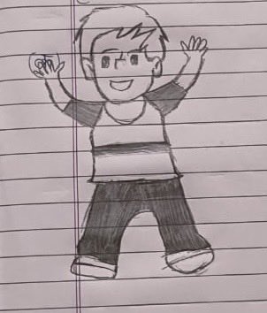 Akash_c09's tweet image. Drawn by my son