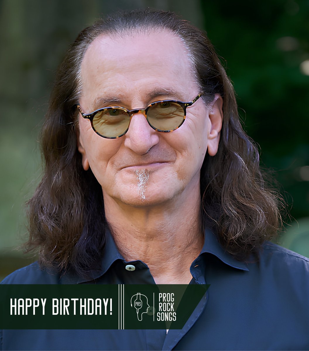 Happy 72nd birthday to the one and only Geddy Lee!