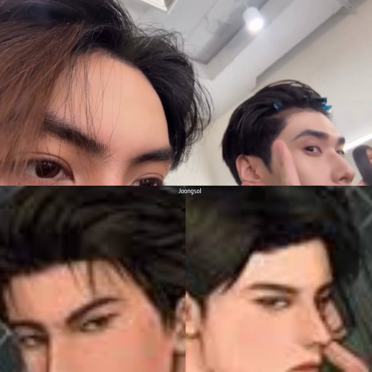 joongsol's tweet image. Oh Jadekamin eyes👀

#จุงดัง #JoongDunk #JoongArcgen #dunknatachai