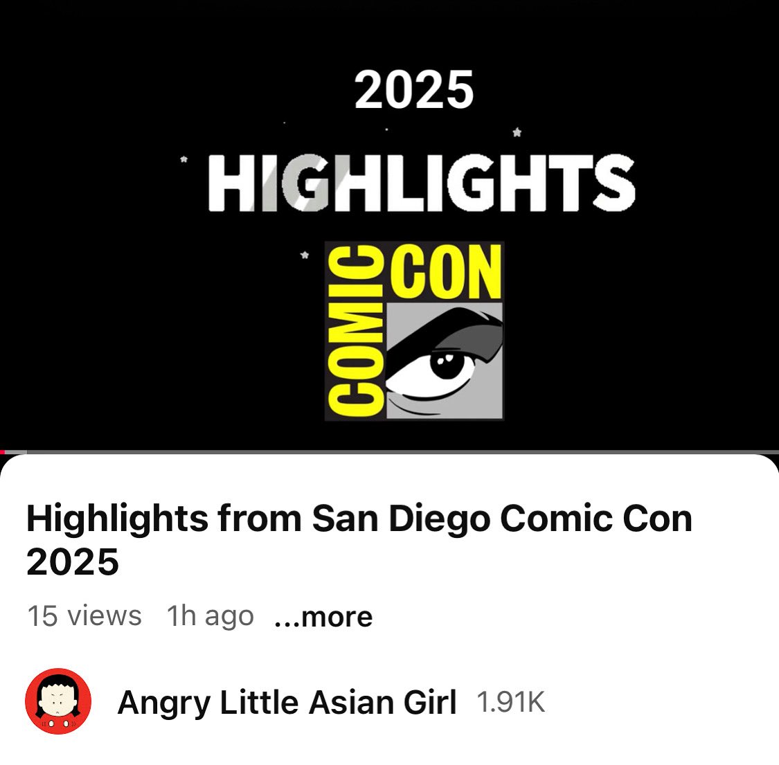 Thank you to everyone who came to the #AngryLittleGirls booth at <a href="/comic_con/">Comic-Con International</a>. I made a highlight video. You might be in it if we took a photo! Link is youtube.com/@angrylittleas…