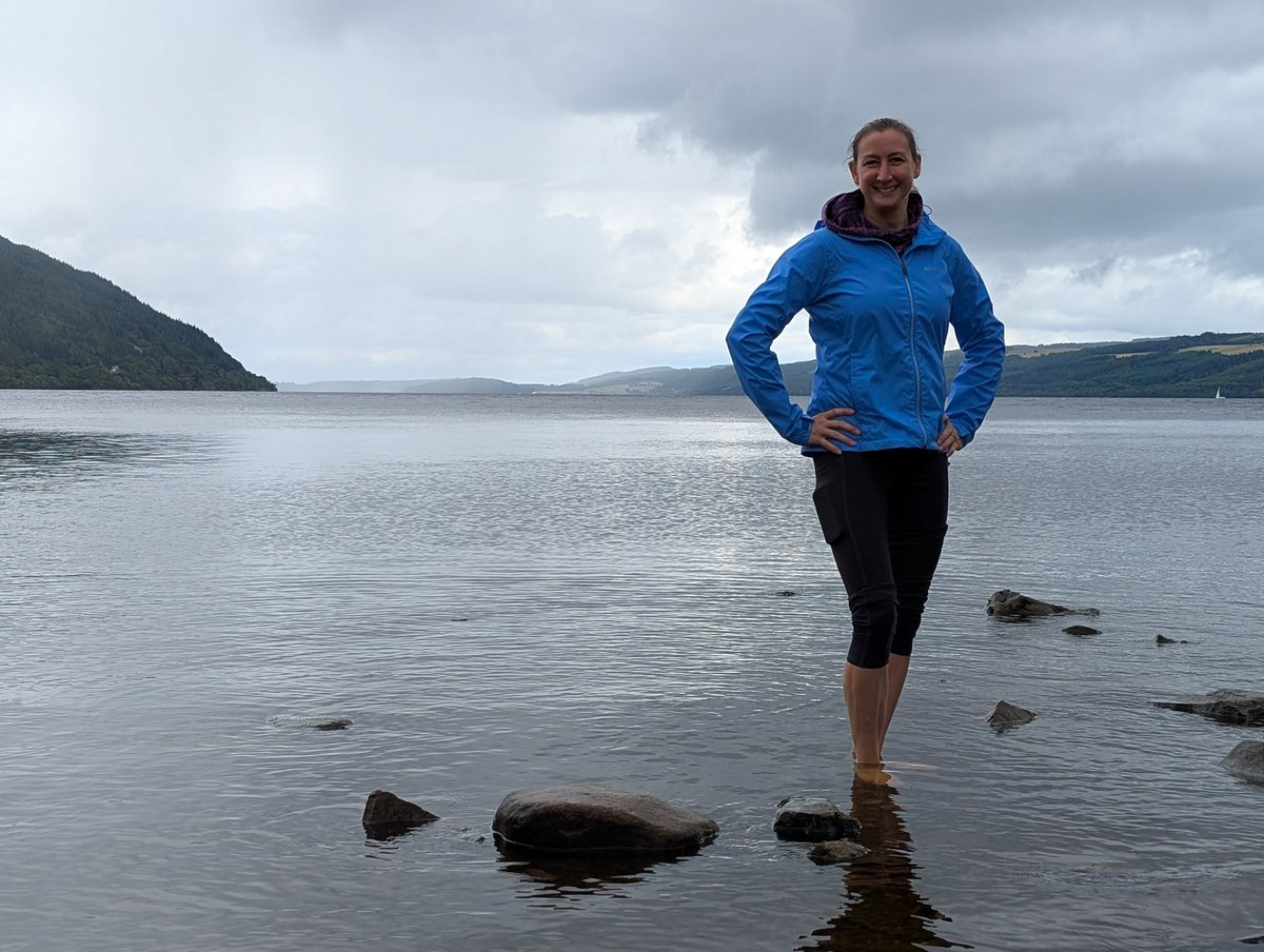 RebeccaMinelga's tweet image. Pretty sure this right here is the scariest thing in Loch Ness, according to my kids! 😅 #travel #Scotland