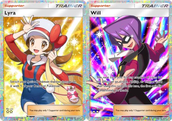 🌟 Pokémon TCG Pocket 🌟 -New Trainer Cards- 🔹Lyra 🔹Will 🔹Hiker