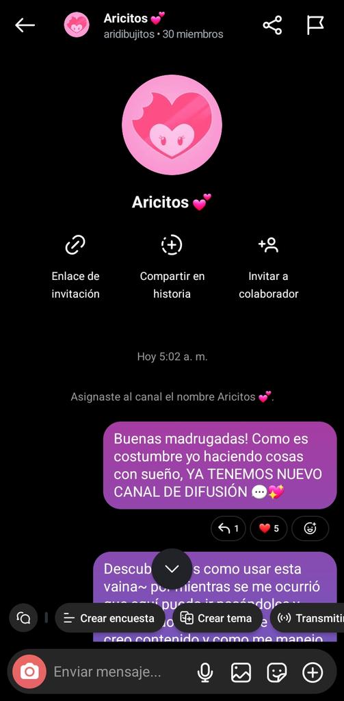 Ya tenemos canal de Instagram mi genteeee!! Ya pasé spoilers, datos y dibujitos!! Vengaaaaan 🤪

Canal: instagram.com/channel/AbYo2S…