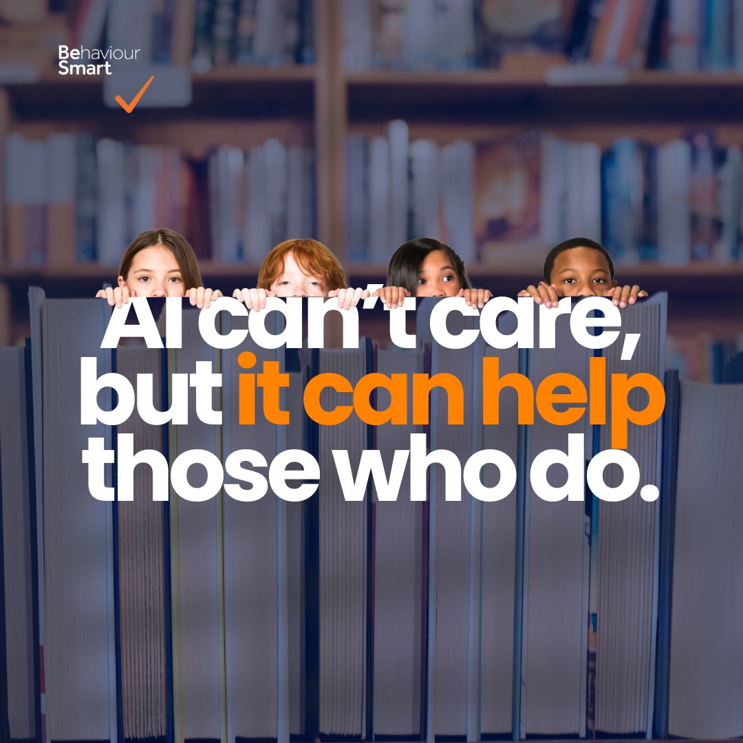 AI won’t replace teachers.
But it can restore them.

Let’s use tech to cut admin, spot patterns, and bring back space for empathy.

🔁RT if you believe empathy is still education’s strongest tool.

#BehaviourSmart #AIandEmpathy #AIEducation #FutureOfLearning