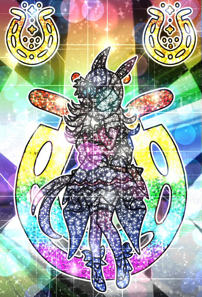sandstoneartz's tweet image. Uma Musume Pretty Derby: Rice Shower (Rosy Dreams)