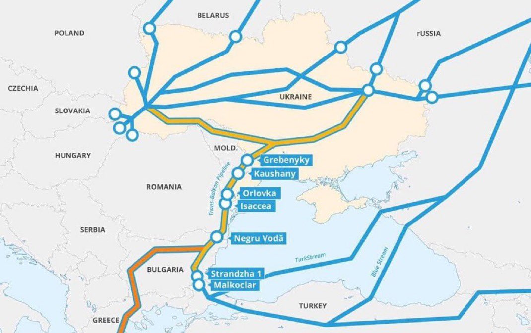 warsurveillance's tweet image. 🚨 BREAKING: Ukraine receives Azerbaijani gas for the first time ever!
The test delivery arrived today via the Trans-Balkan Pipeline — with larger shipments on the way.