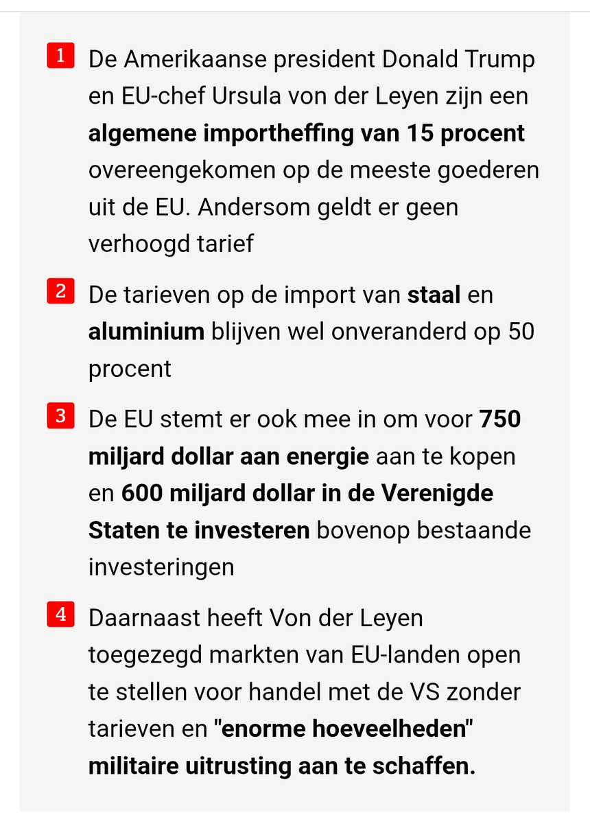 Vonderleyen en de andere linksliberale EU-regeringsleiders staan met de broek op de enkels door hun onbekwaamheid. 

En nog spellen ze anderen de les. Blijf ervoor stemmen. 🤡
