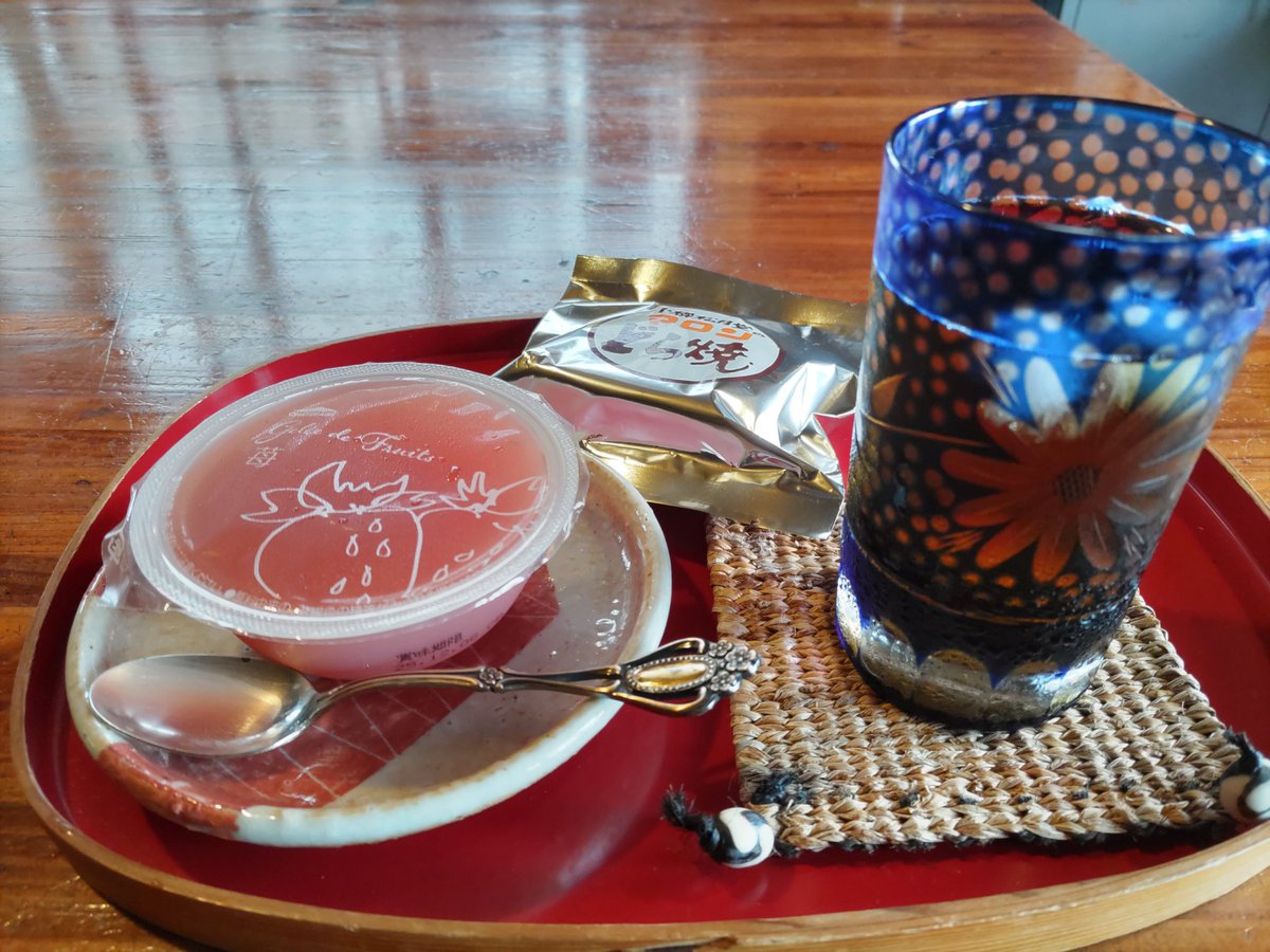 jam_w_poss's tweet image. 頂いてきてしまった。たいへんおいしゅう。

#配達