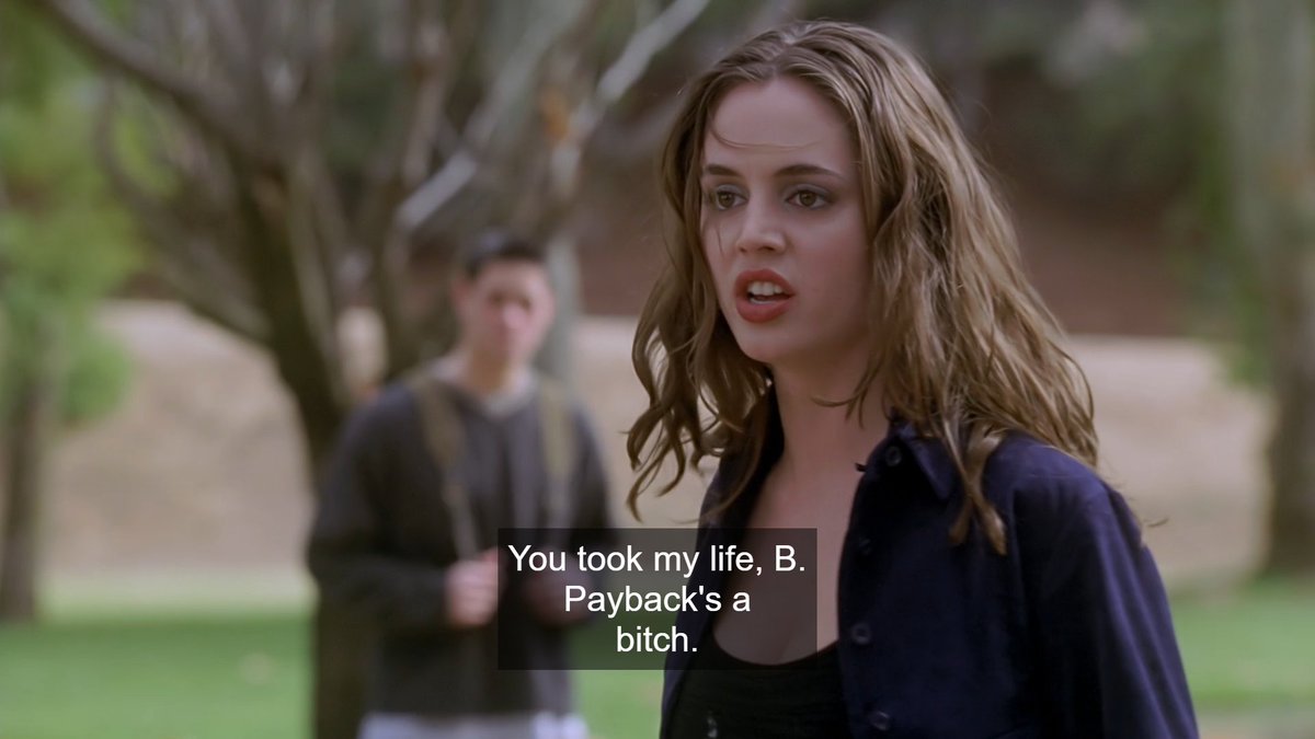 lol didn't even notice this line from episode fifteen. girl if only you knew!