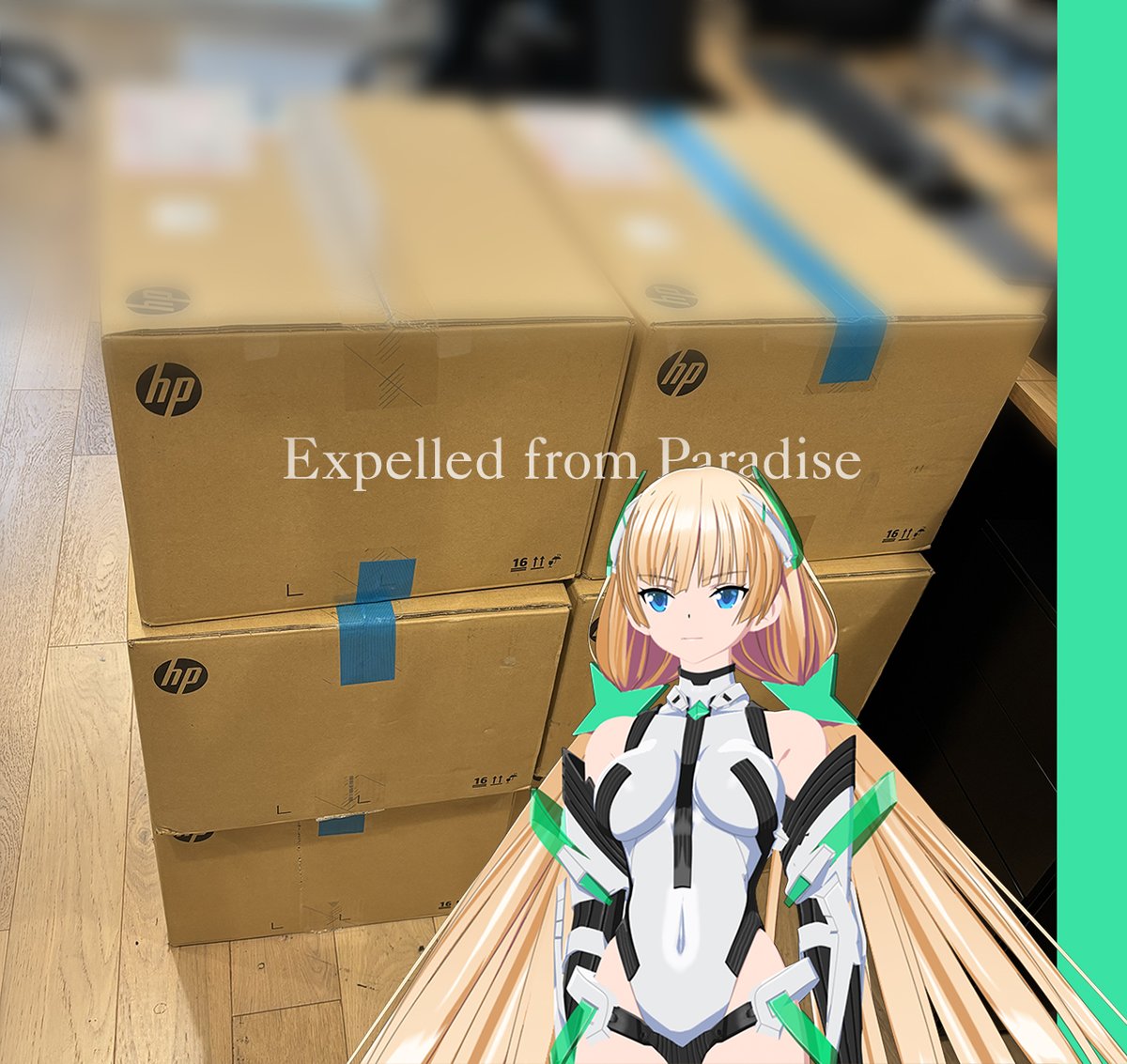efp_official's tweet image. 【アニメ制作中】
スタジオにコンピュータが到着
レンダリングマシンとして６台追加...
＃楽園追放