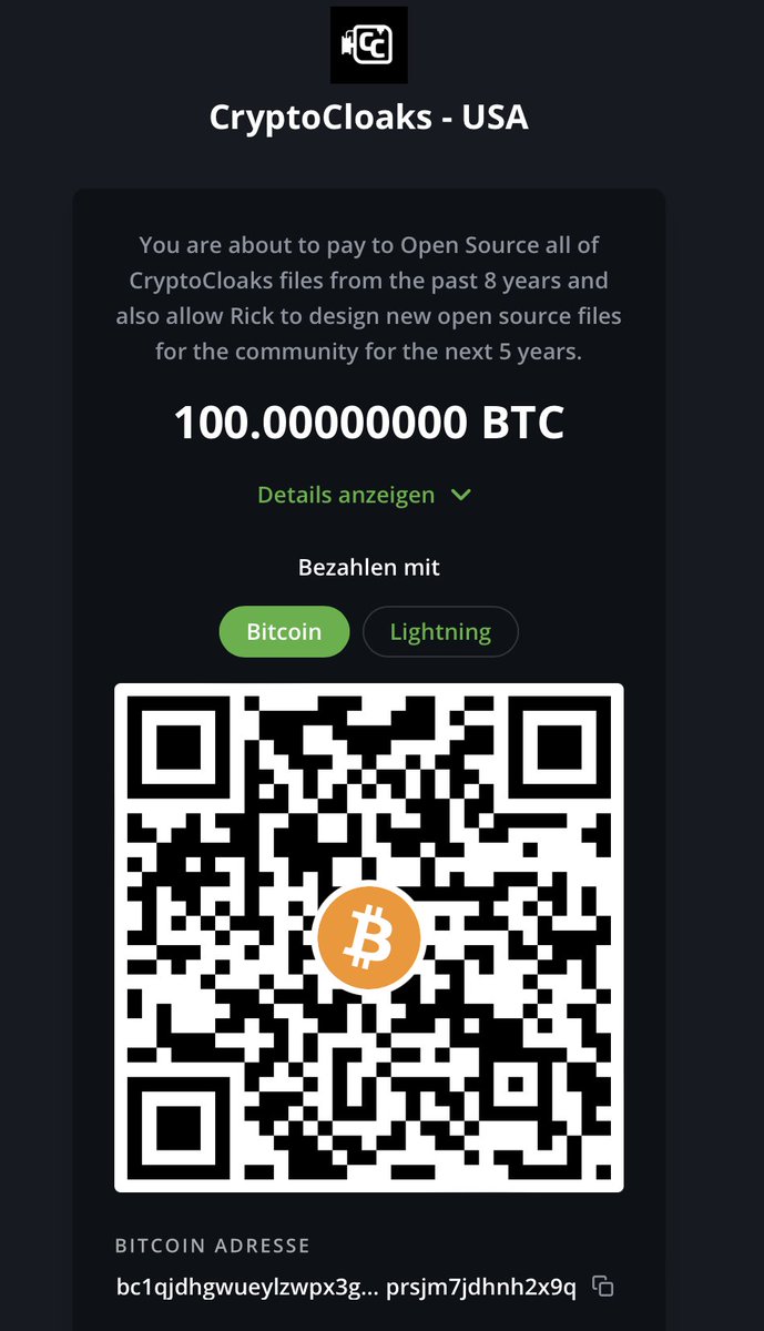 MANIFEST. YOUR. VISION. @CryptoCloaks