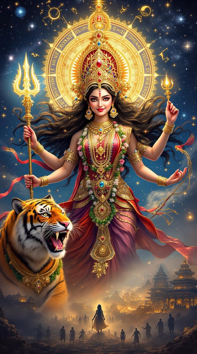 दूर्गा मां के दिव्य आलौकिक स्वरूप के दर्शन कीजिए