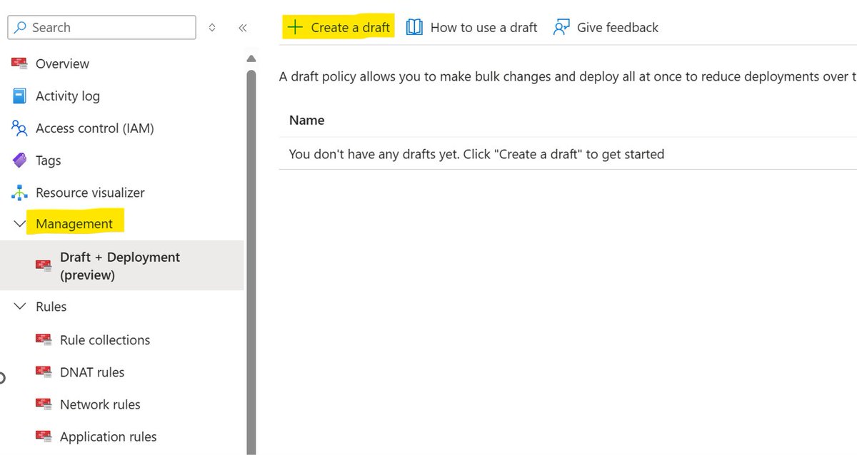 orinthomas's tweet image. Edit and update firewall policies with Azure Firewall Draft and deploy. techcommunity.microsoft.com/blog/azurenetw…