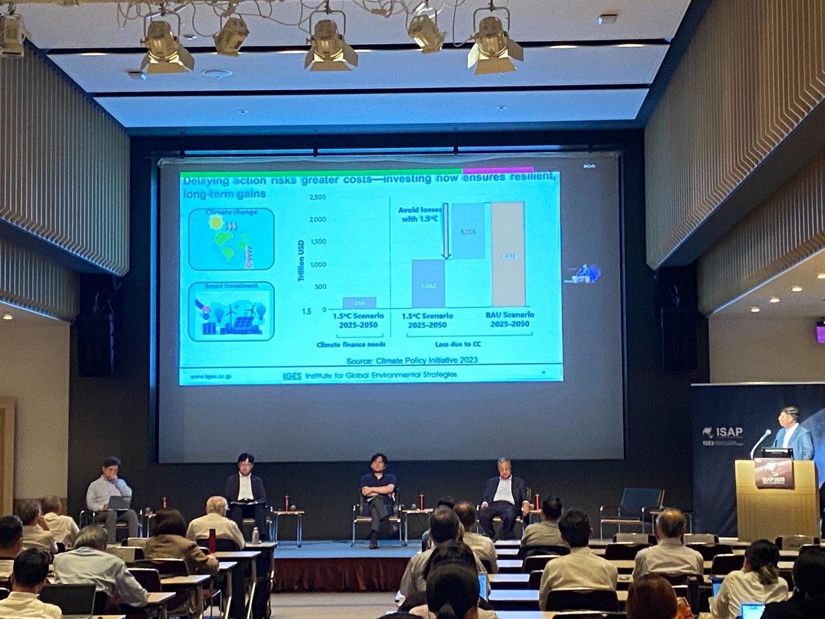 【#ISAP2025 全体会合4（PL-4）開催中】
本セッションでは、アジアの企業リーダー、政策立案者、研究者が一堂に会し、#地域循環共生圏 アプローチを通じた地域資源の活用と、持続可能な社会・経済の実現に向けた方策について議論を行います。
#気候変動対策 や #SDGs