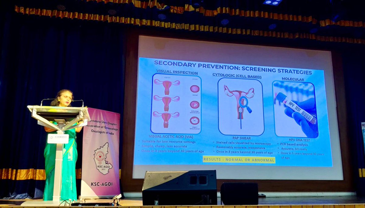 Sri Shankara Cancer Hospital & Research Centre (@shankaracancer) on Twitter photo <a href="/shankaracancer/">Sri Shankara Cancer Hospital & Research Centre</a> with Rotary Club & KSC-<a href="/AGOIofficial/">Association Of Gynecological Oncologists Of India</a> conducted a cervical cancer awareness session at <a href="/CU_Kengeri_CSE/">ChristUniversity_Kengeri_CSE</a> on 28.07
Dr Rekha educated young women about cervical cancer, its symptoms, risk factors, the importance of early detection, HPV vaccination & lifestyle practices <a href="/shankaracancer/">Sri Shankara Cancer Hospital & Research Centre</a> with Rotary Club & KSC-<a href="/AGOIofficial/">Association Of Gynecological Oncologists Of India</a> conducted a cervical cancer awareness session at <a href="/CU_Kengeri_CSE/">ChristUniversity_Kengeri_CSE</a> on 28.07
Dr Rekha educated young women about cervical cancer, its symptoms, risk factors, the importance of early detection, HPV vaccination & lifestyle practices