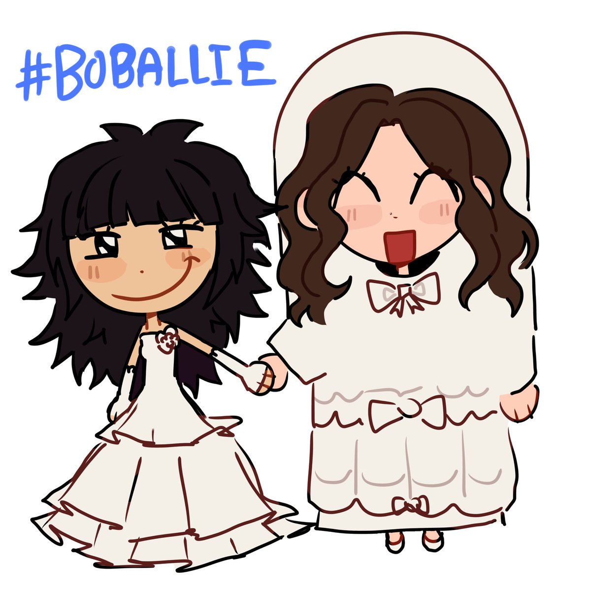 touyasicequirk's tweet image. #JUSTMARRIED 💗💗💗 @boba_luuvr