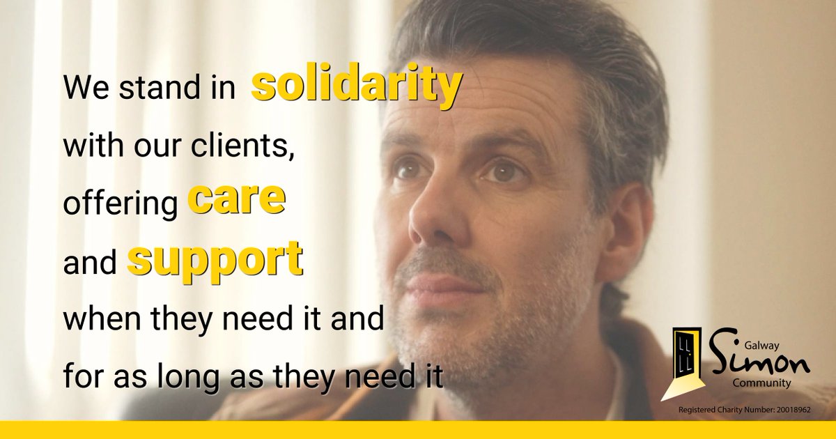 We support people in Galway, Mayo and Roscommon who are facing homelessness. We are here for people when they need us, for as long as they need us. Learn more 👉galwaysimon.ie/our-work/

#GalwaySimonCommunity