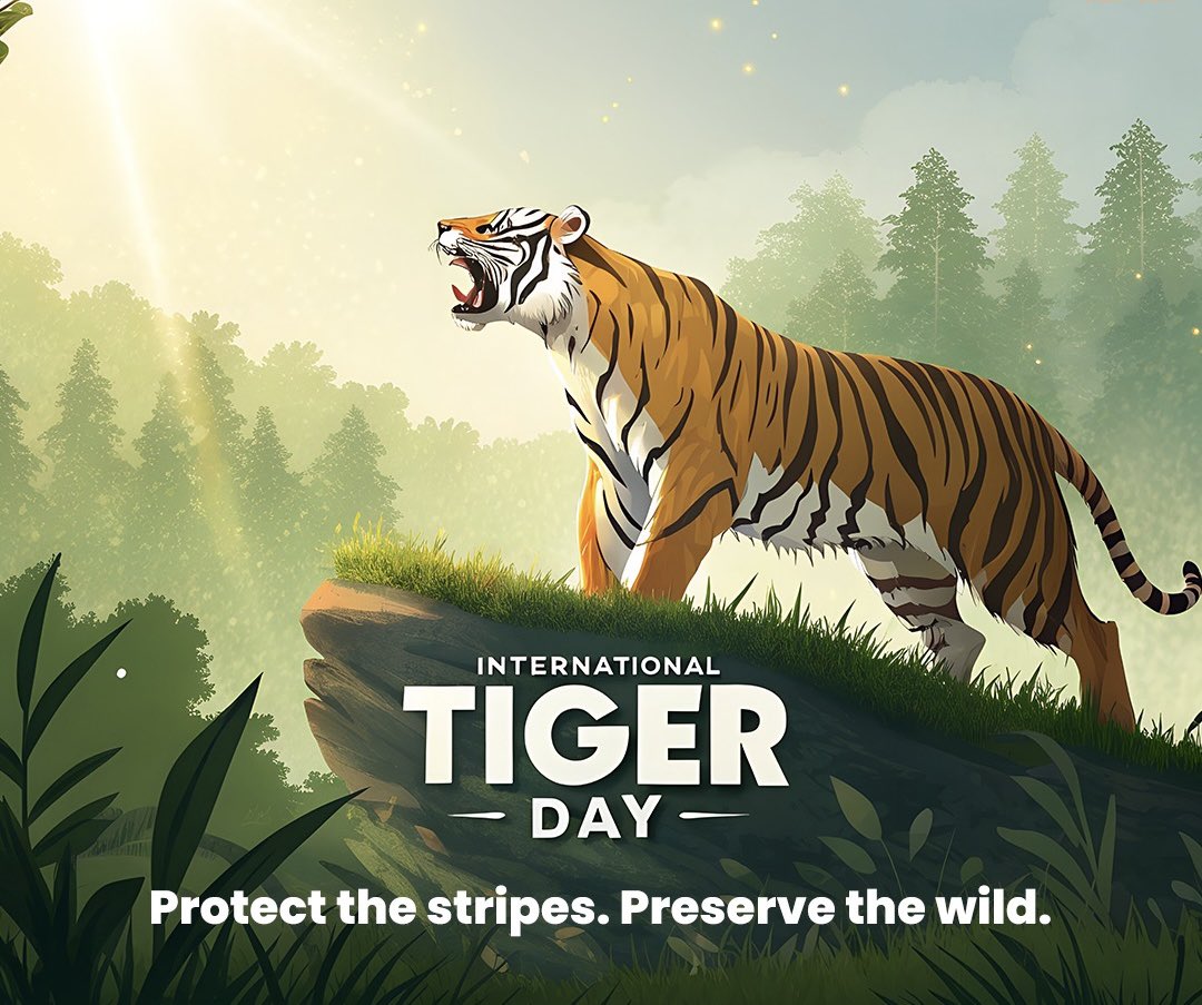 #InternationalTigerDay #SaveTheTigers #ProtectOurTigers #TigerConservation