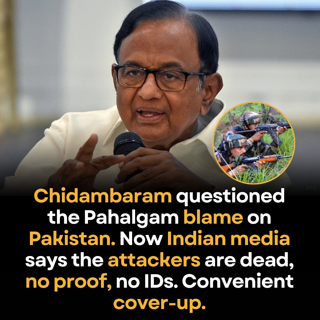 Shahid8482's tweet image. India totally fail to provide any evidence against Pakistan to involved in pehlgam attack in front of entire world.
Shame on Indian government.