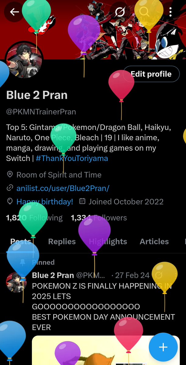 PKMNTrainerPran's tweet image. why are there so many balloons