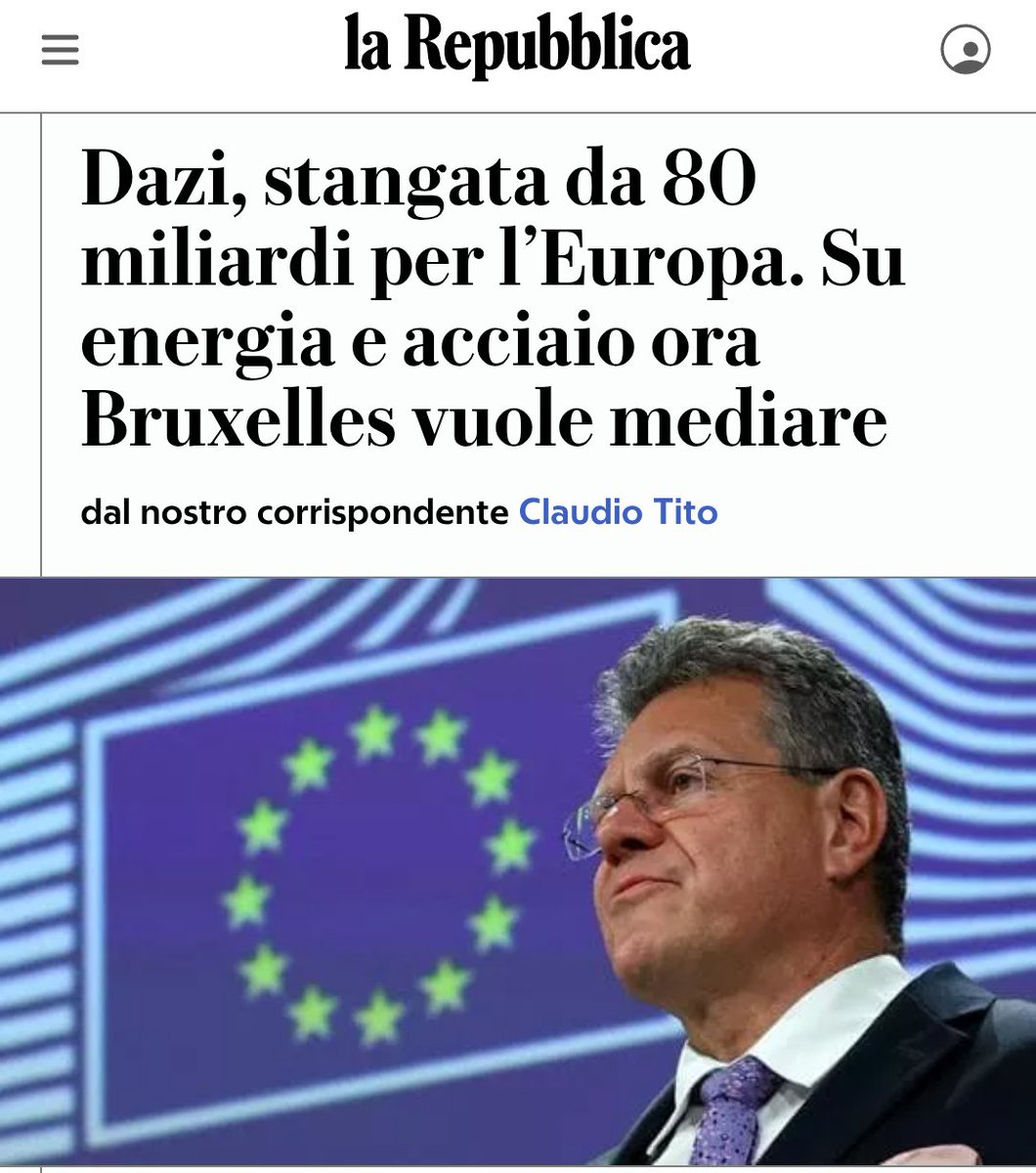 I #dazi di Trump hanno disorientato l'economia europea. Meloni, quella che non è ricattabile, l'amica del cuore del presidente Usa, come tutti i premier europei costretta ad accettare ciò che dice il tycoon. Euro in calo, 80 miliardi di danni. I grandi Patrioti sottomessi.