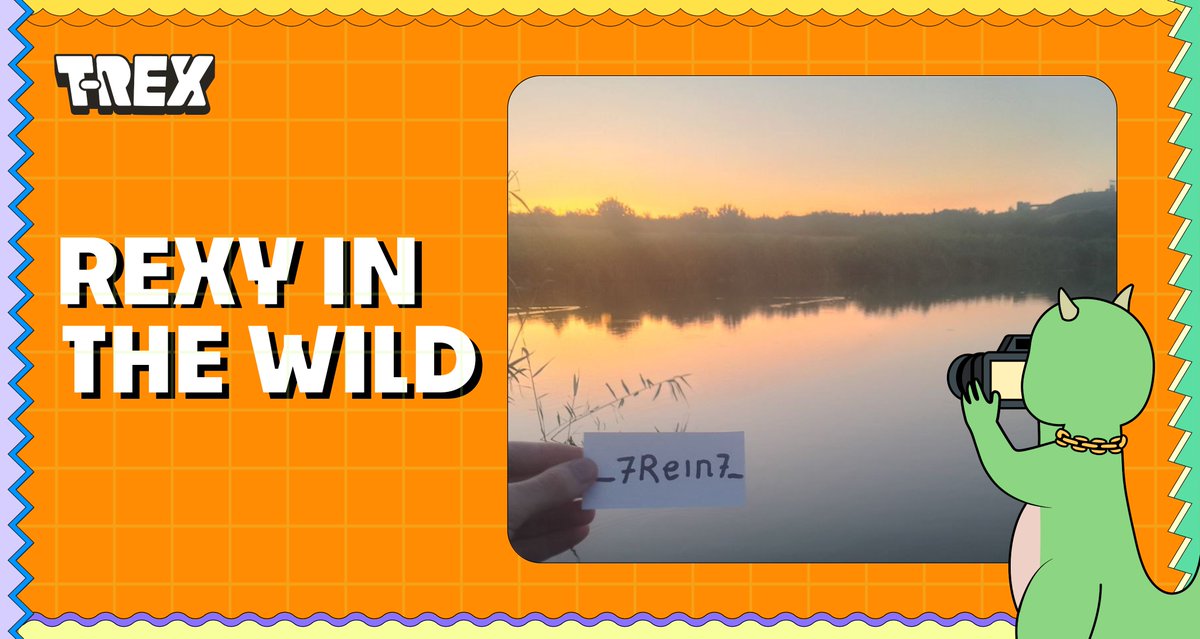 reinsweb3's tweet photo. gRoar @TREX_chainπ¦
The #RexyInTheWild contest is in full swing, so here's my entry!π
Stay with T-Rexπ https://t.co/rc4unuzWrR