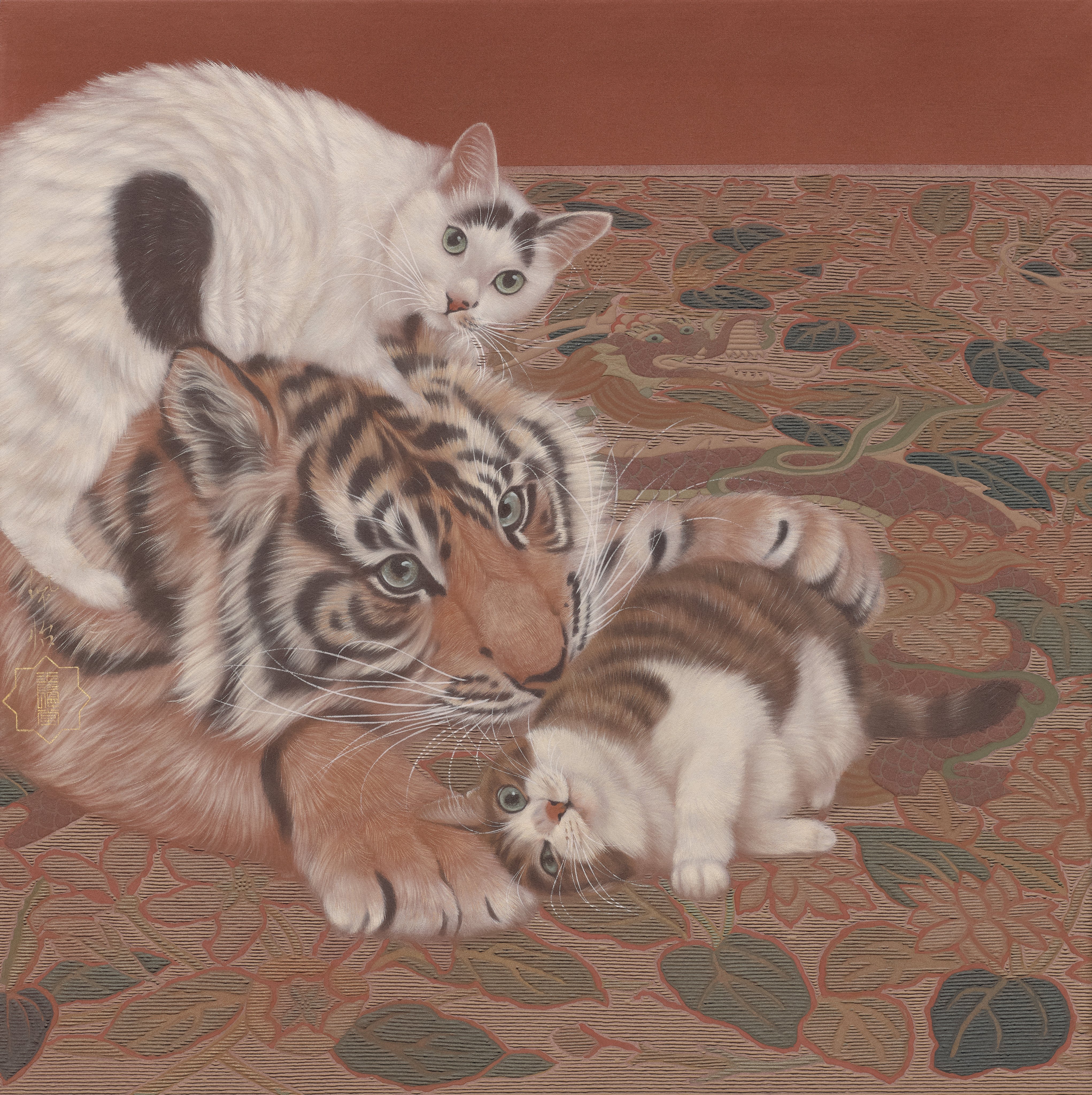 猫の絵画。珍品です。 GuzbGXHWoAAhPv6.jpg