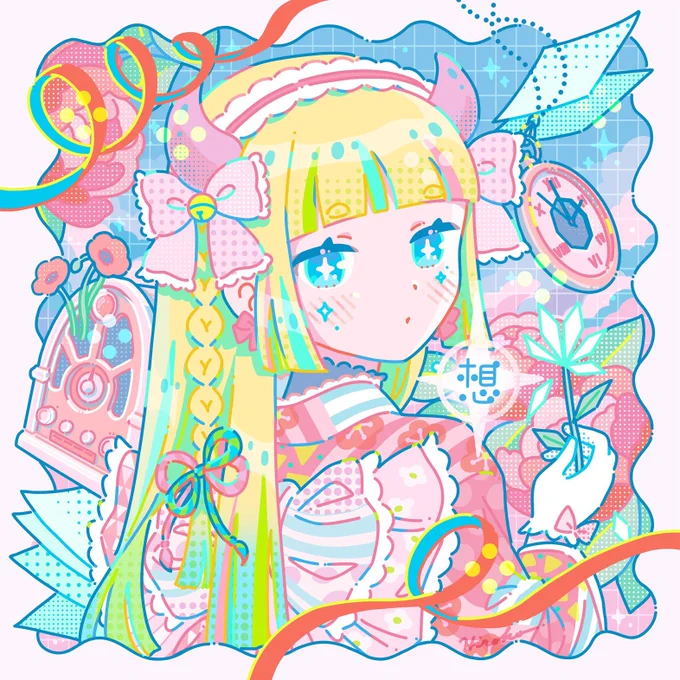 #女の子のイラストだけで興味を持ってくれる方へ届け 届きますように…