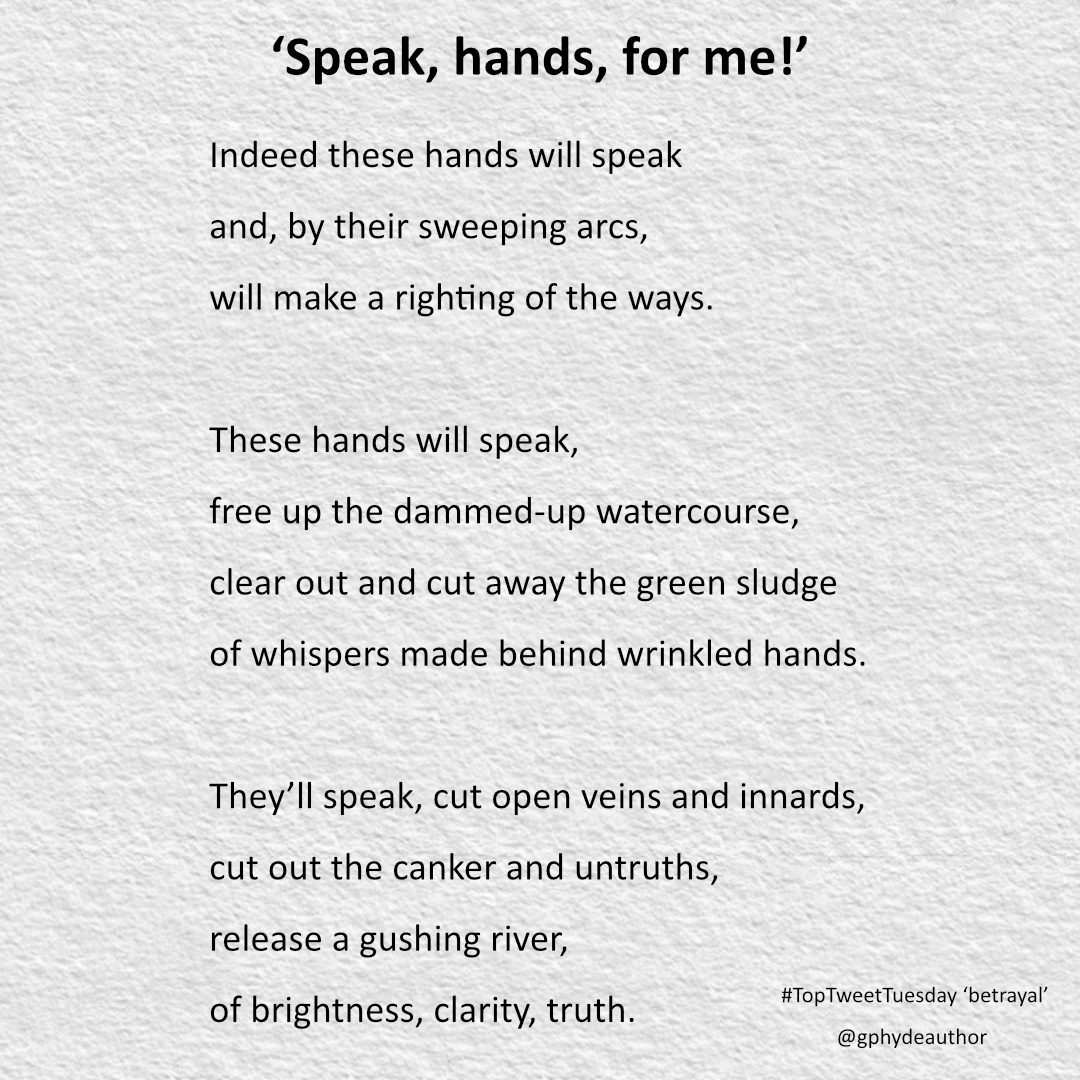 For the theme of ‘betrayal’ with <a href="/TopTweetTuesday/">TopTweetTuesday</a>, I’ve taken as a starting point Casca’s line in Julius Caesar, Act III.i

Thanks to Carol, today’s host <a href="/csheppardwrites/">Carol Sheppard</a> 

#vsspoem #poet #poetrycommunity
