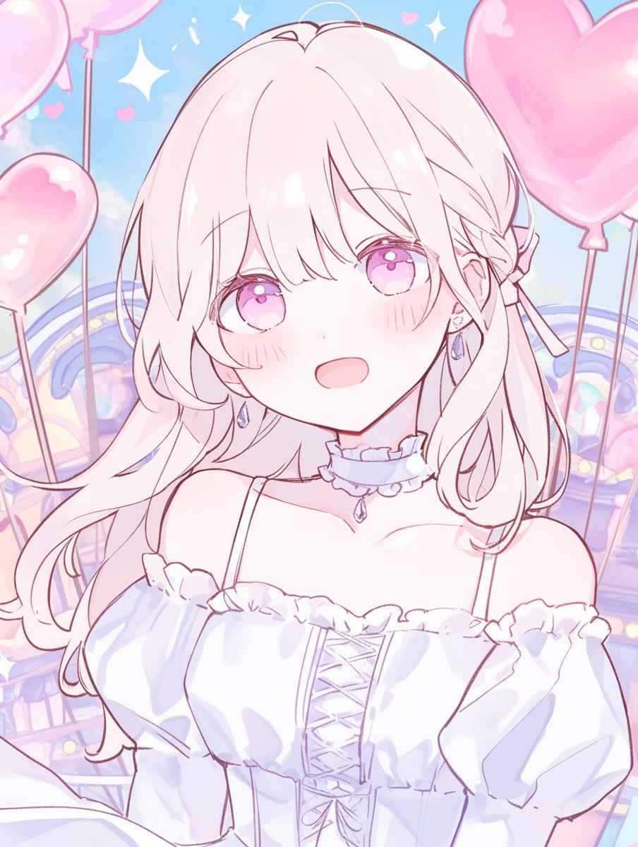 _runluv's tweet photo. 遊園地のイメージ🎡

みんなどう？？
あと何枚目好きかも教えて𐔌՞ ܸ. .ܸ՞𐦯

#AIイラスト 
#フリーイラスト #フリーアイコン 

▶︎ イイネ・フォロワーのみ使用○
↪︎ 使用時はAlt見てね！ https://t.co/FQSqEY6Dsw